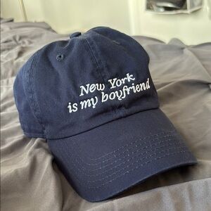 New York Is My Boyfriend Baseball Cap